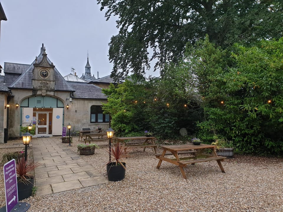 Property building, Garden