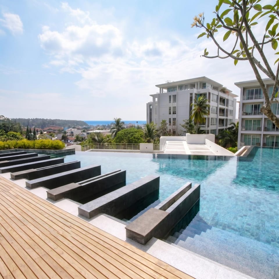 Property building, Swimming pool