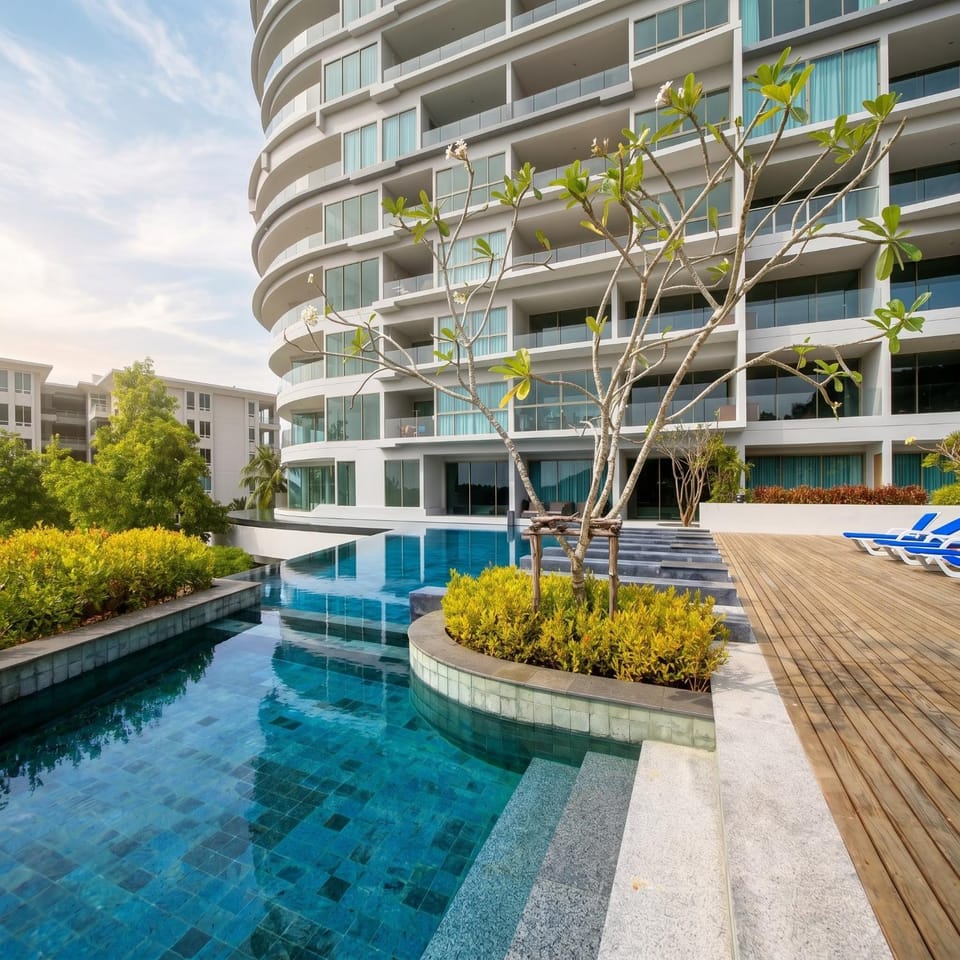 Property building, Swimming pool