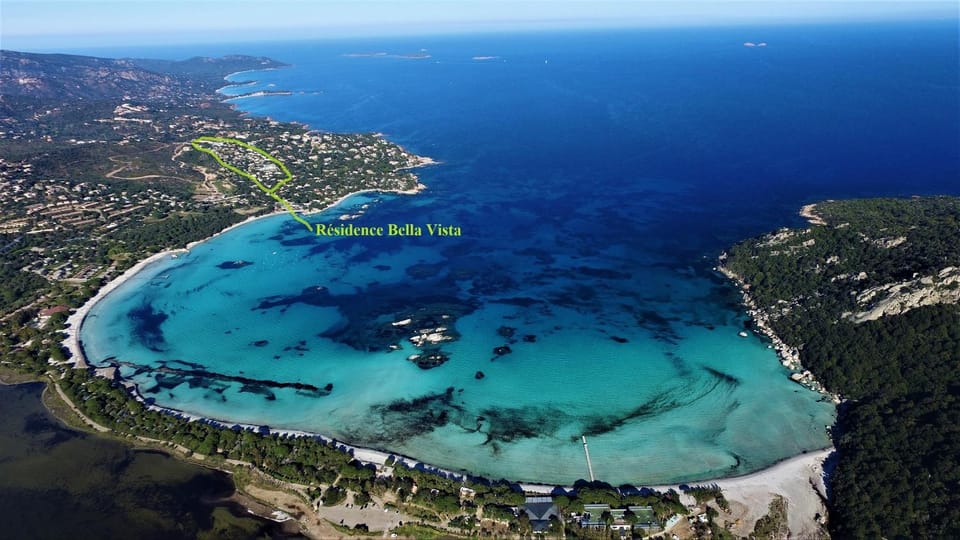 Bird's eye view, Sea view