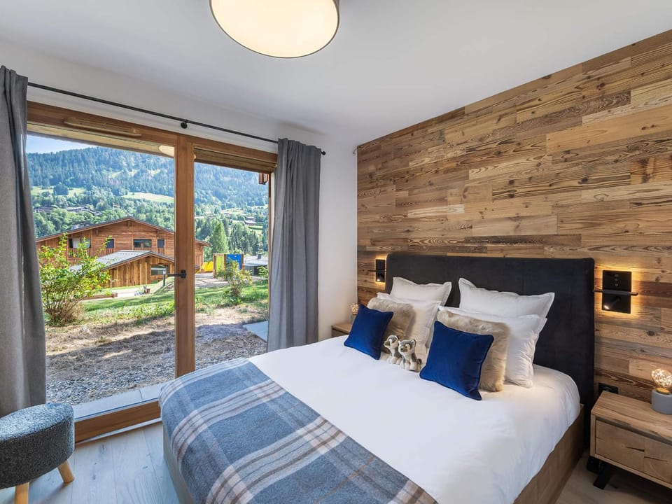 Appartement neuf, 4 personnes, terrasse, 15 min du centre de Megève - FR-1-569-96 Apartment in Megève