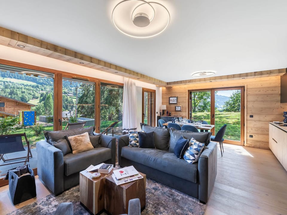 Appartement neuf, 4 personnes, terrasse, 15 min du centre de Megève - FR-1-569-96 Apartment in Megève