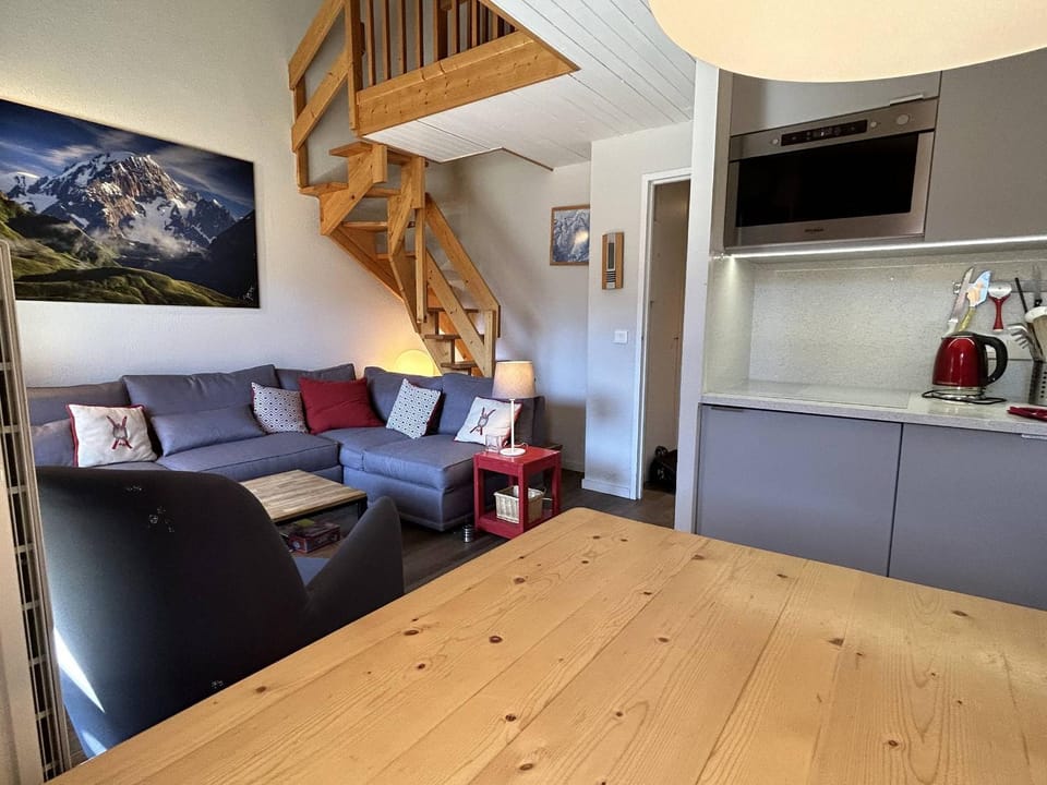 Appartement familial à Méribel, balcon, casier à skis, parking privatif - FR-1-355-237 Apartment in Les Allues