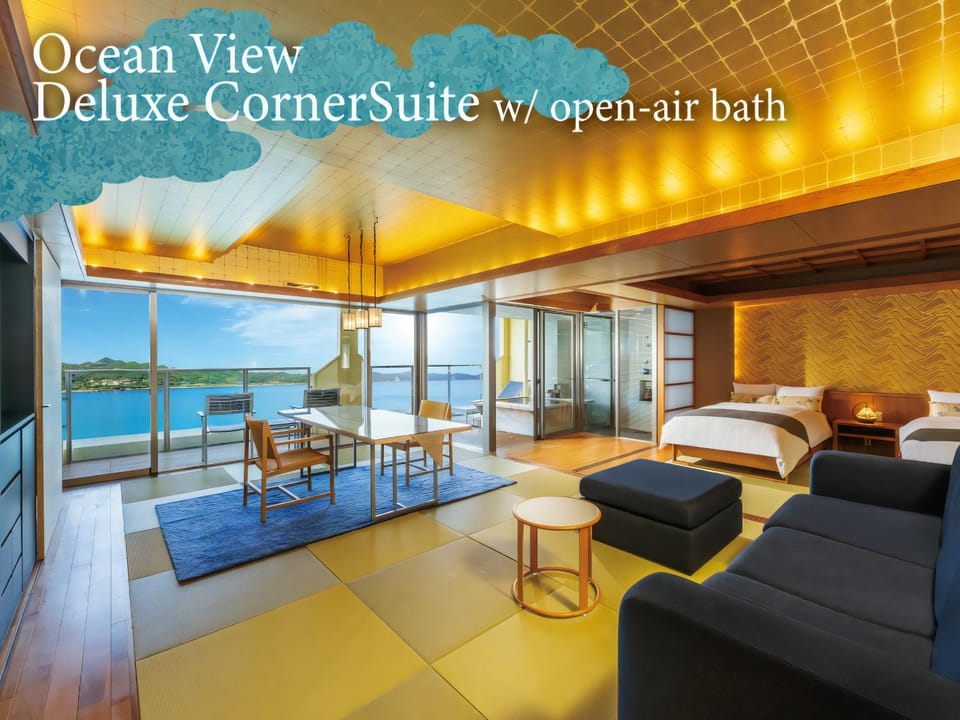 Photo of the whole room, Sea view