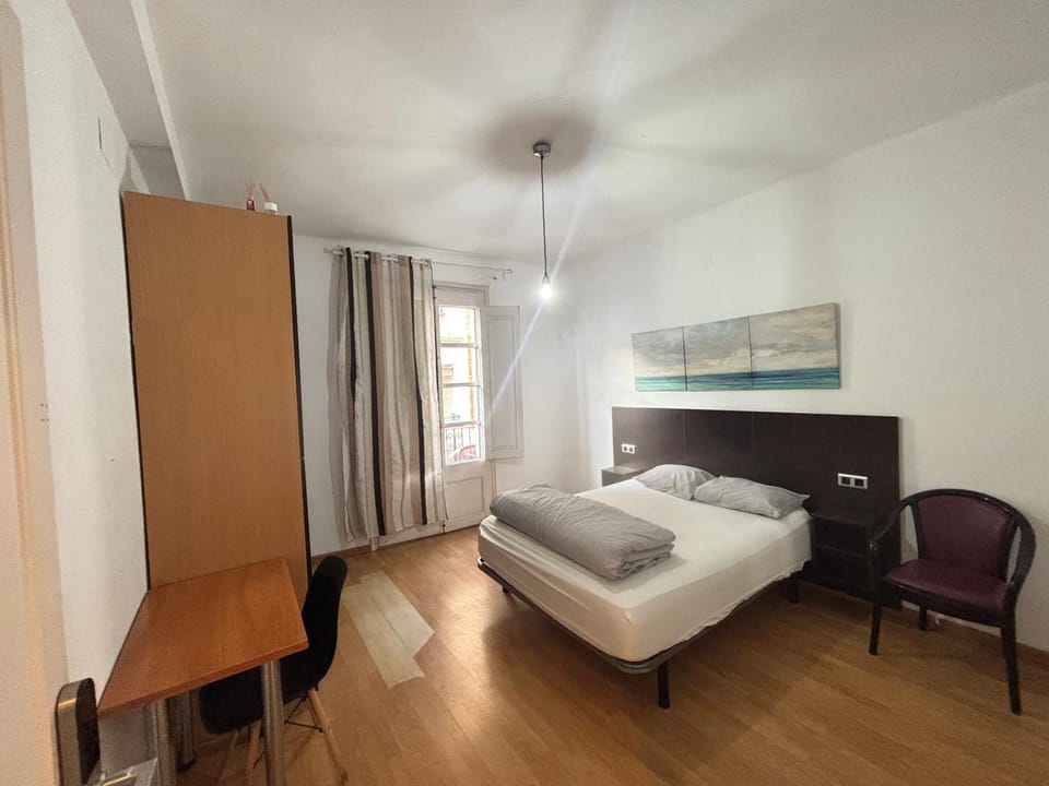 Bed, Balcony/Terrace, Bedroom, City view, wardrobe