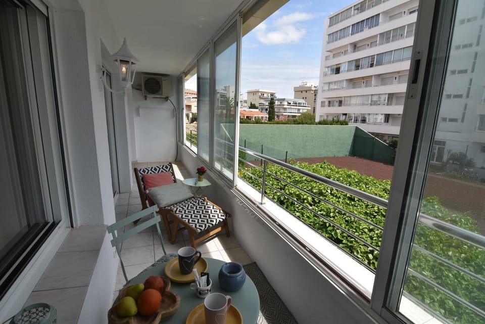 Property building, Garden view