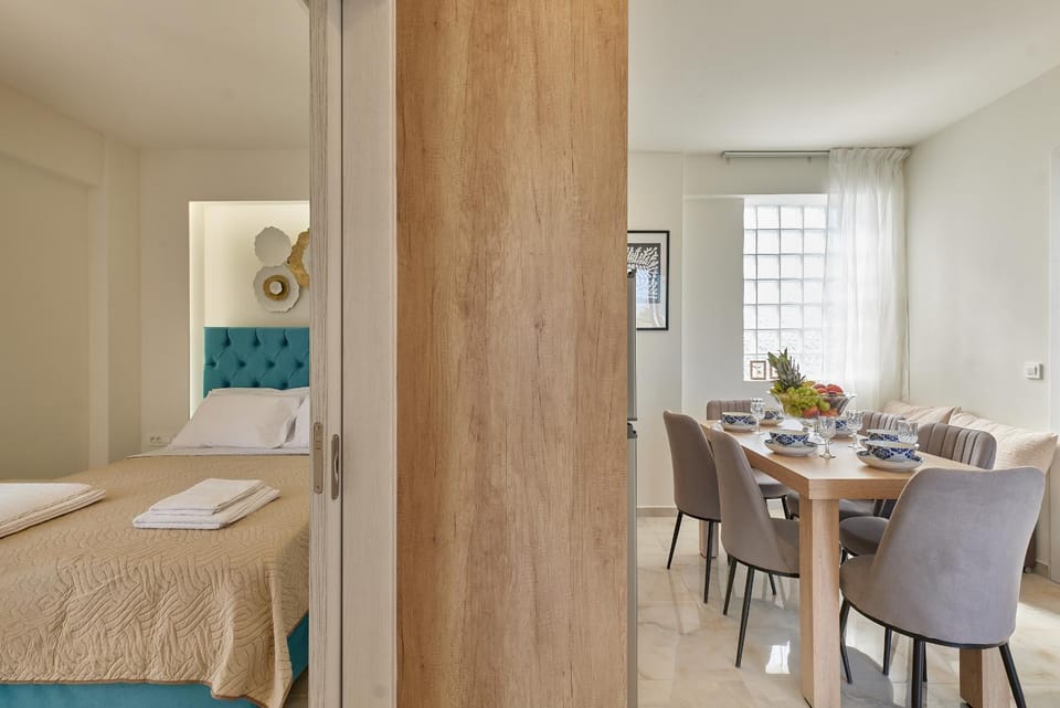 New cozy apartments in Crete Coast with pool and dining area Apartment in Crete
