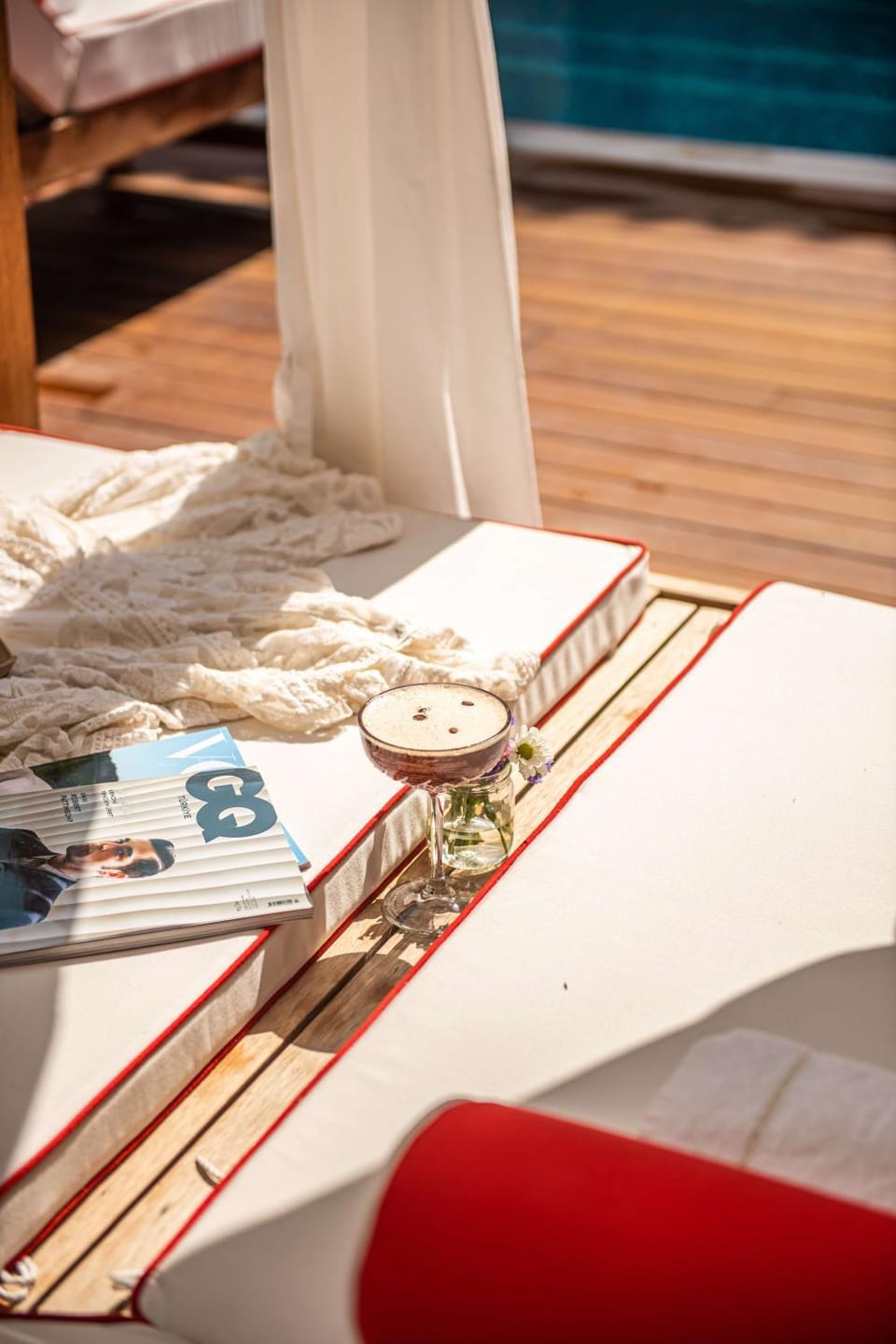 Seating area, Swimming pool