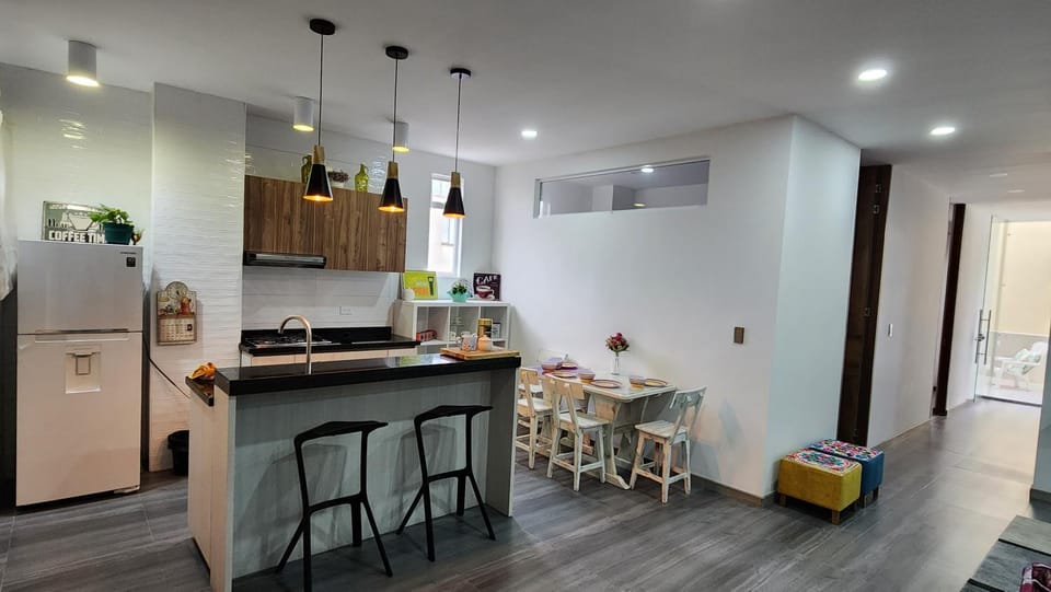 Kitchen or kitchenette, Dining area, oven, stove, kitchen