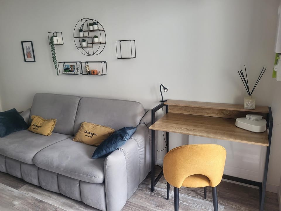 F2 Hypercentre Terrasse Talleyrand Apartment in Reims