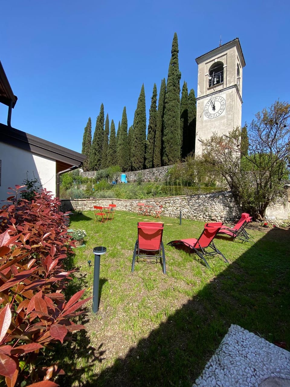Spring, Day, Garden, Garden view, sunbed