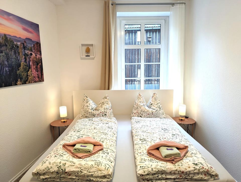 HW3B - Helle Grosse Wohnung Fuer Bis Zu 6 Personen Apartment in Sächsische Schweiz-Osterzgebirge