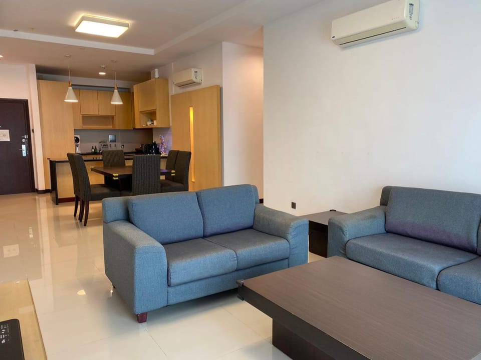 Living room, Seating area, air conditioner