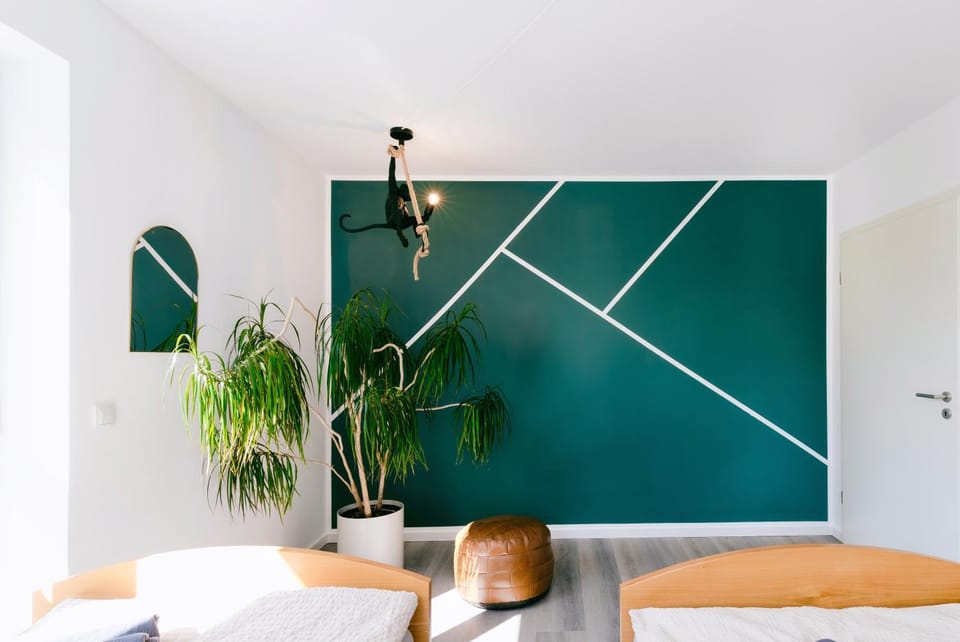 Bed, Decorative detail, Bedroom