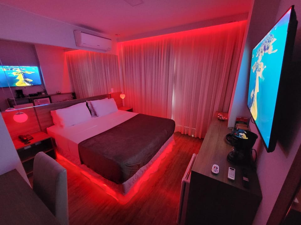 Suíte Las Vegas, Tv 55" Barra da Tijuca, Riocentro Apartment in Rio de Janeiro