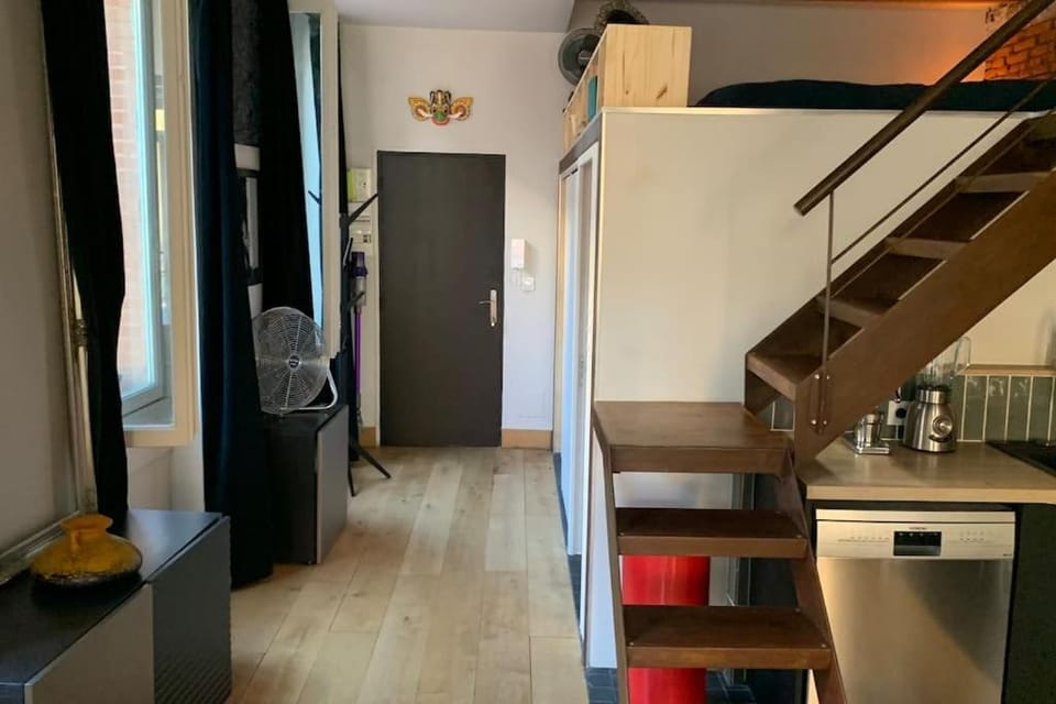 Bel appartement atypique quartier St Cyprien Apartment in Toulouse