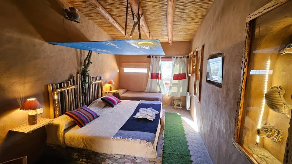 Bed, TV and multimedia, Photo of the whole room, towels
