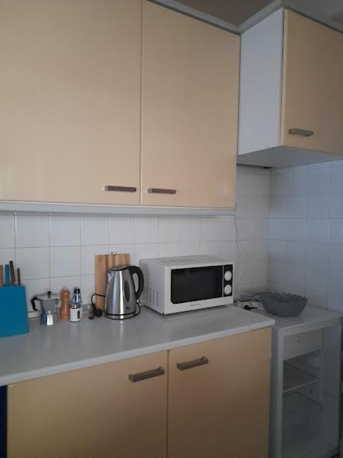Kitchen or kitchenette, minibar, oven