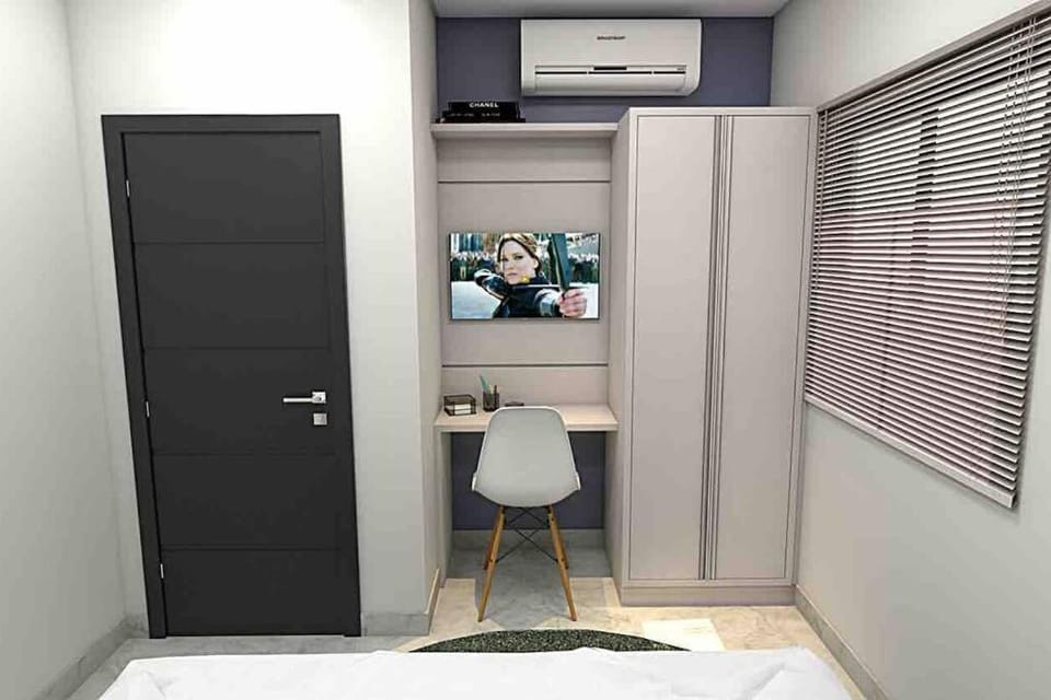 wardrobe, air conditioner