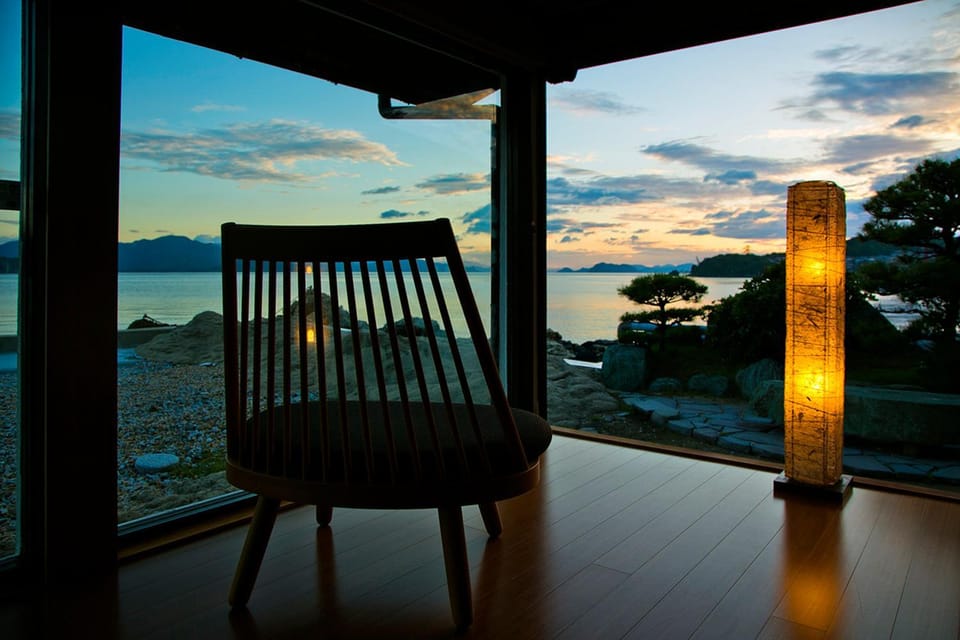 Natural landscape, View (from property/room), Sea view, Sunset