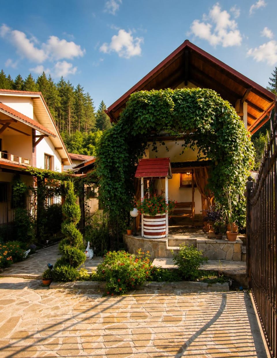 Day, Garden, Garden view