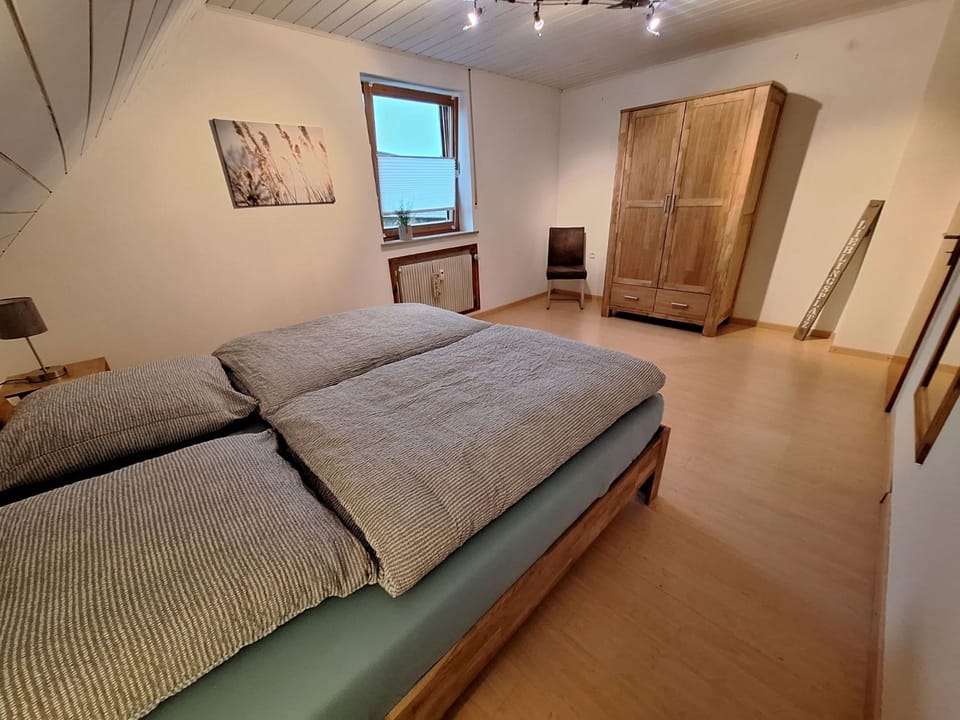 Bed, Bedroom, wardrobe
