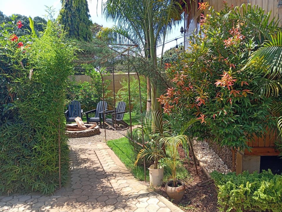 Spring, Day, Garden, Garden view, sunbed