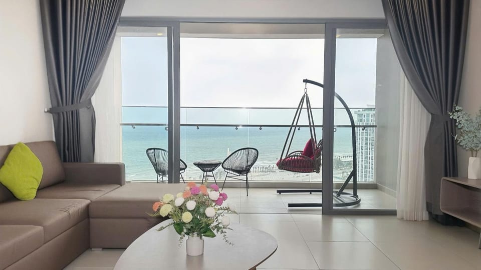Natural landscape, Seating area, Sea view