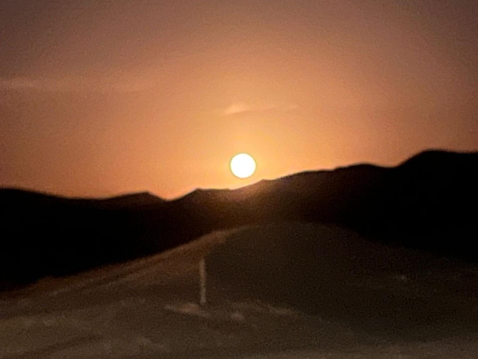 Natural landscape, Mountain view, Sunrise, Sunset