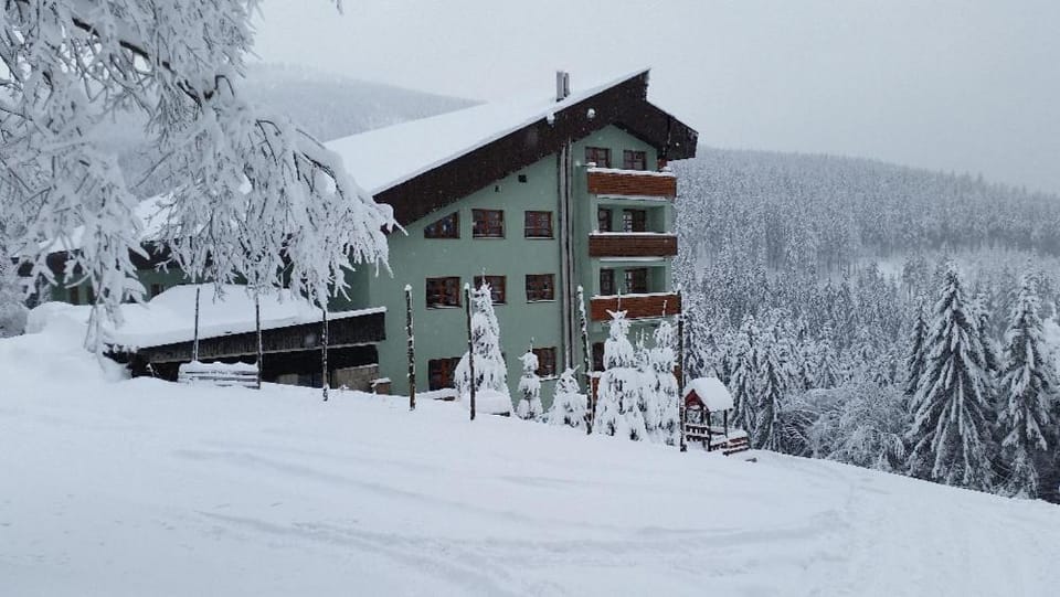 Property building, Day, Natural landscape, Winter