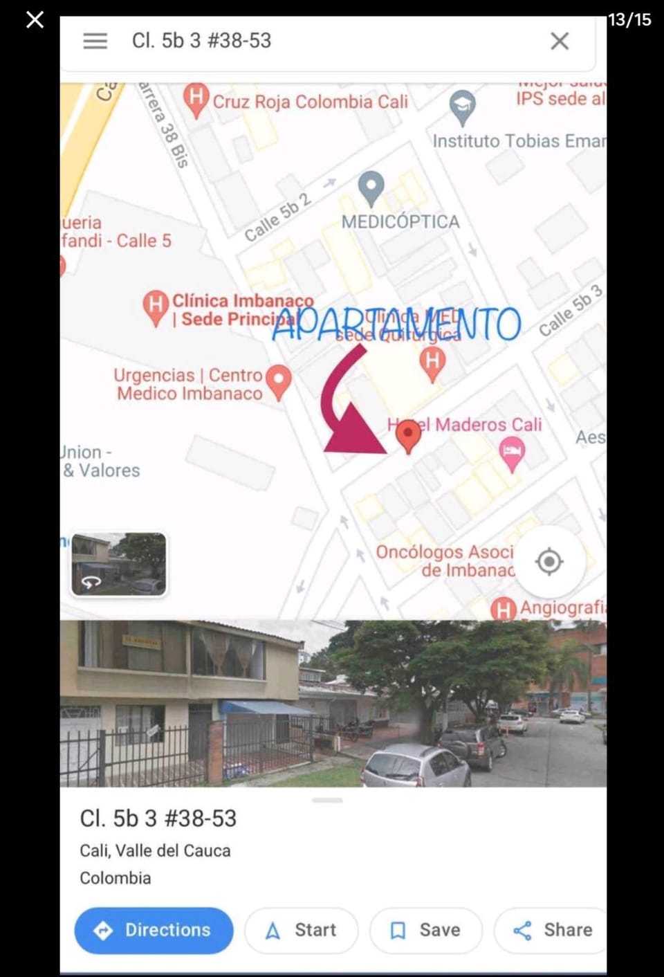 Text overlay, Location