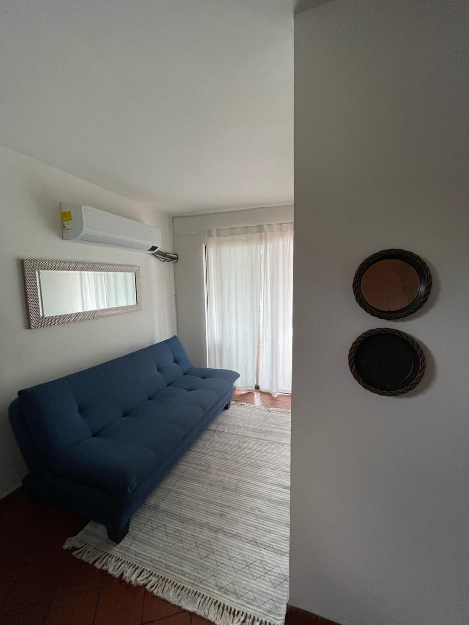 Living room, Seating area, Bedroom, air conditioner