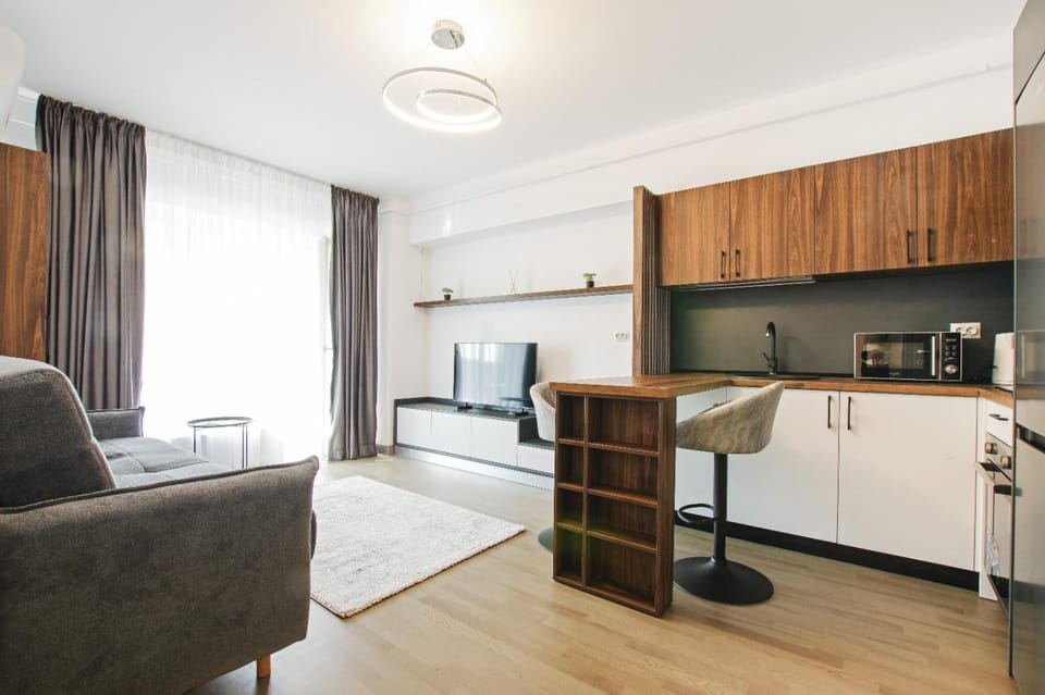 Himson Brown Apartment-Self Check-in near Airport & Mall Apartment in Moldova