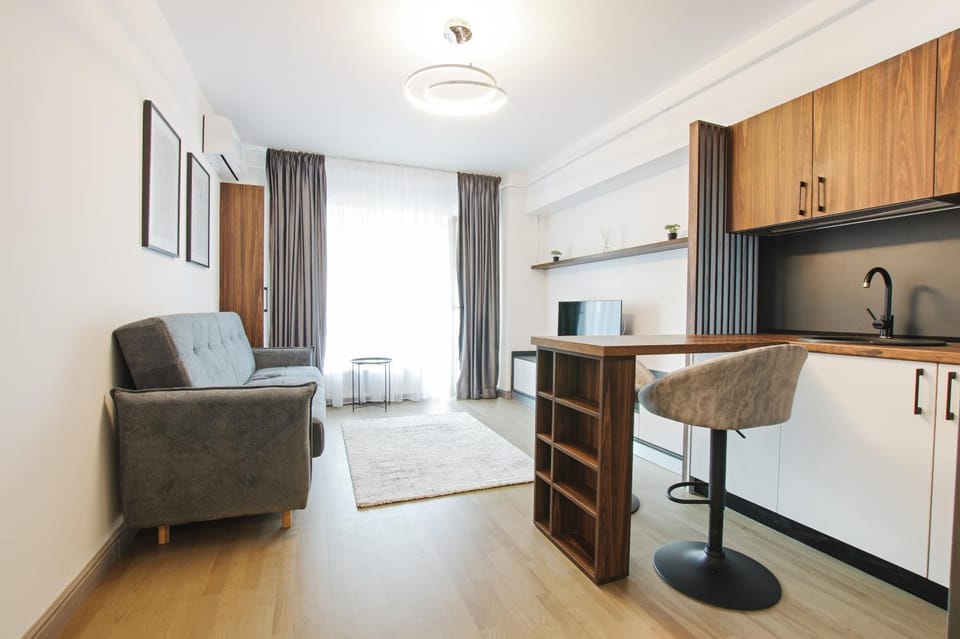 Himson Brown Apartment-Self Check-in near Airport & Mall Apartment in Moldova