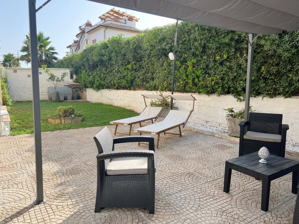 Patio, Spring, Day, Garden, Garden view, sunbed