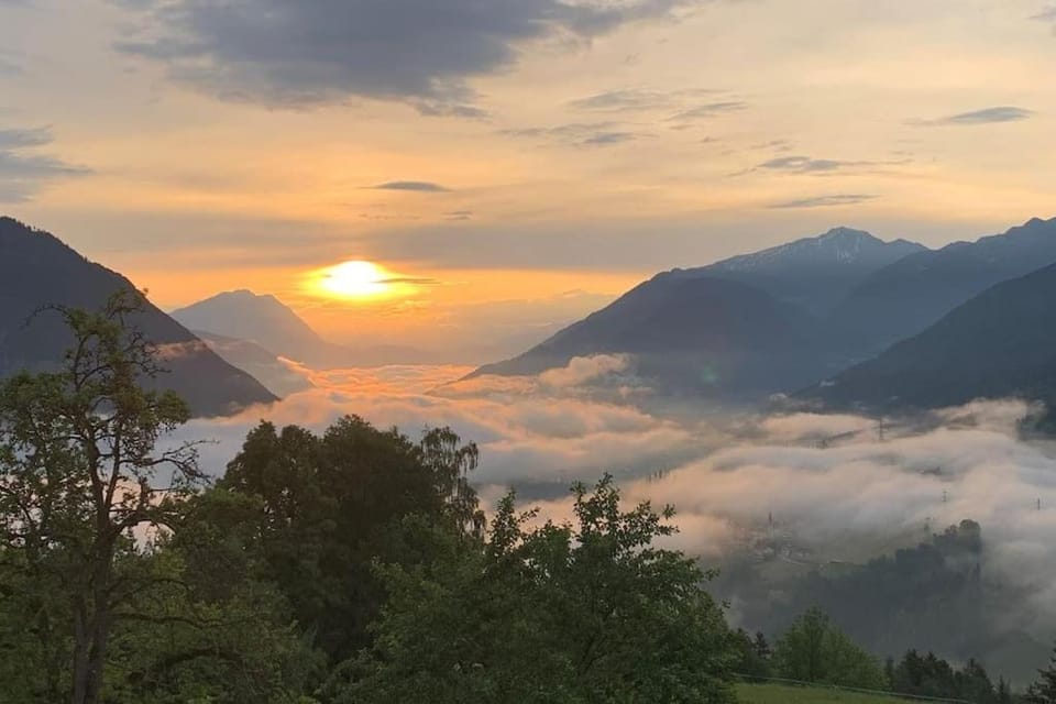 Natural landscape, View (from property/room), Mountain view, Sunrise