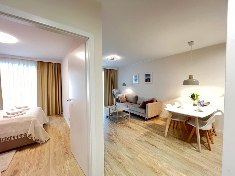 Living room, Bedroom