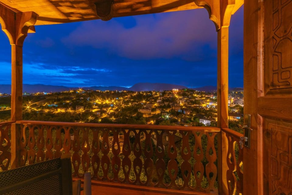 Night, View (from property/room), Balcony/Terrace, City view