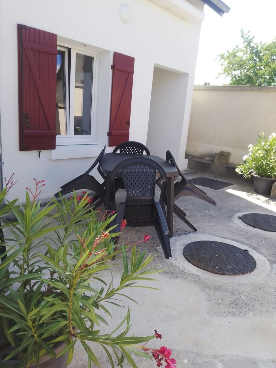 Patio, Garden view