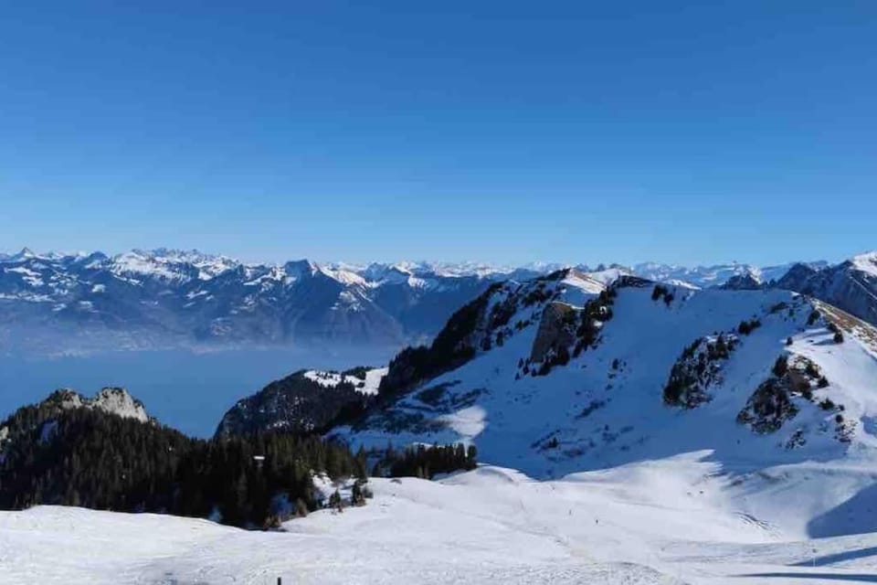 Studio Myrtilles du Léman vue sur lac et montagne Apartment in Haute-Savoie