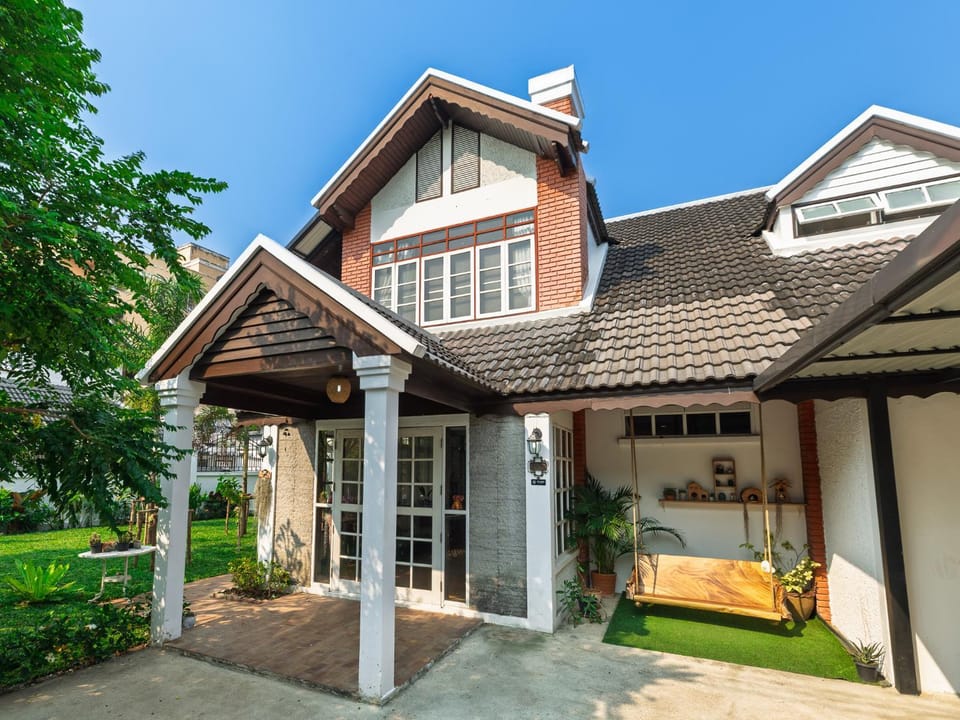 Property building, Day, Garden view