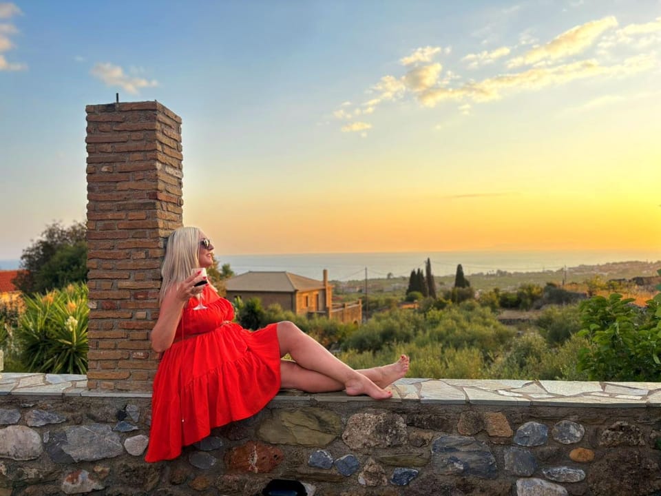Natural landscape, View (from property/room), Balcony/Terrace, Mountain view, Sea view, Sunrise, Sunset