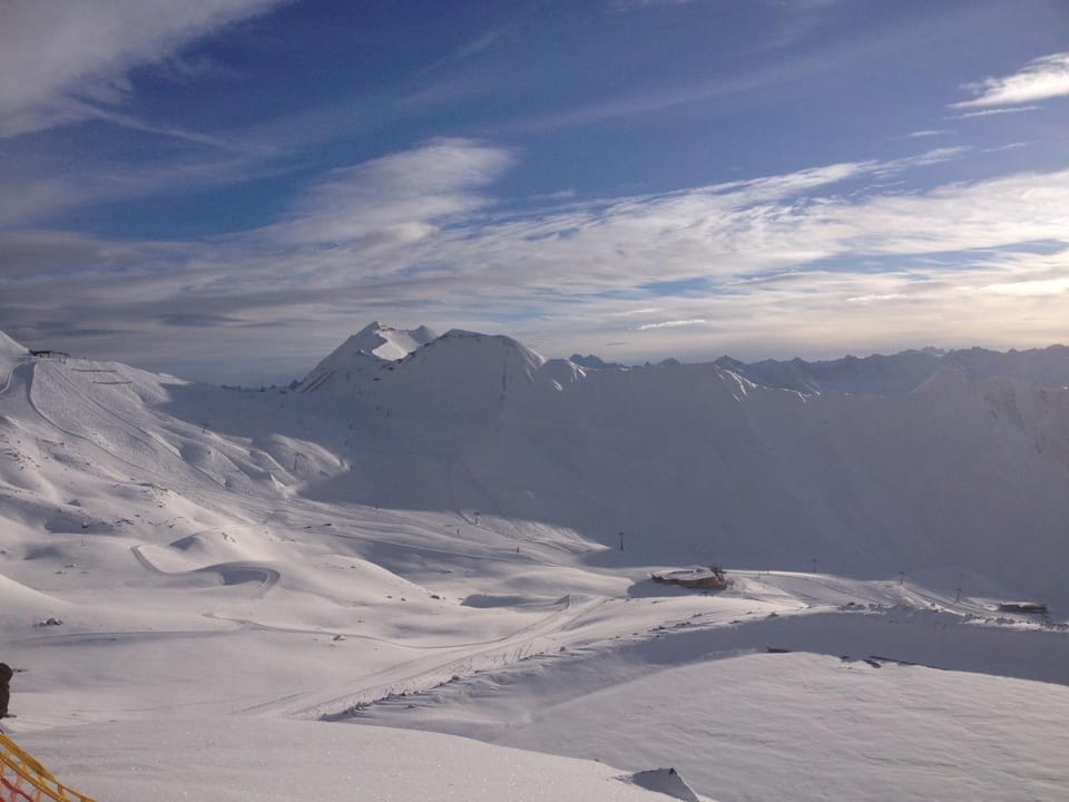 Natural landscape, Winter, Skiing