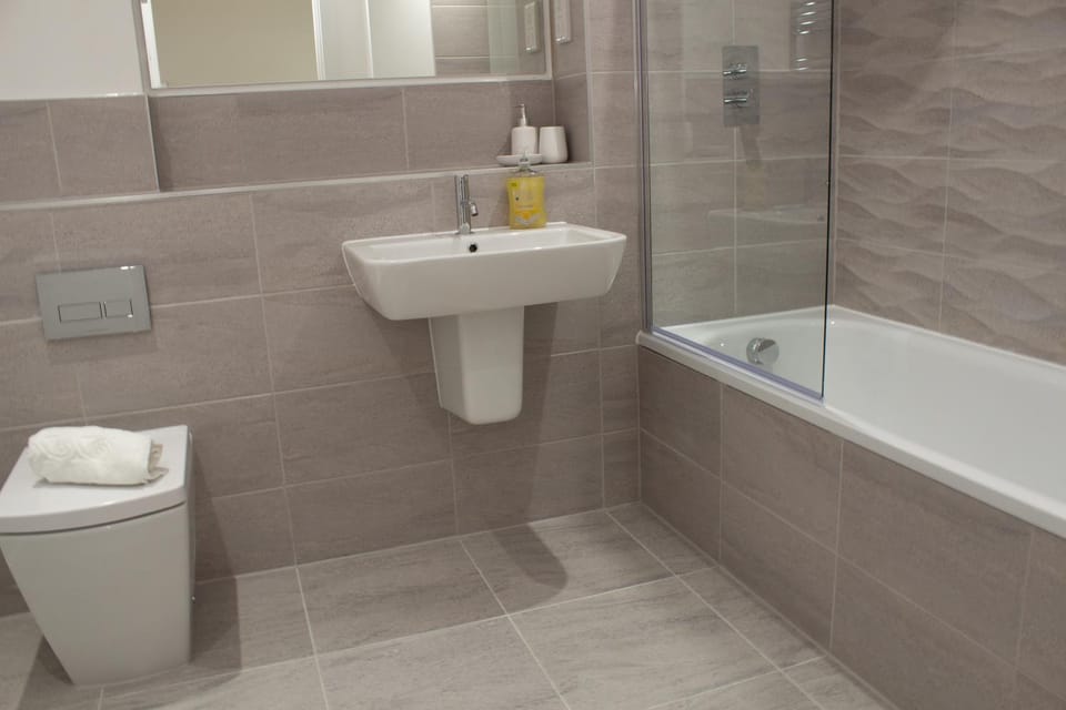 Toilet, Bathroom, Bath