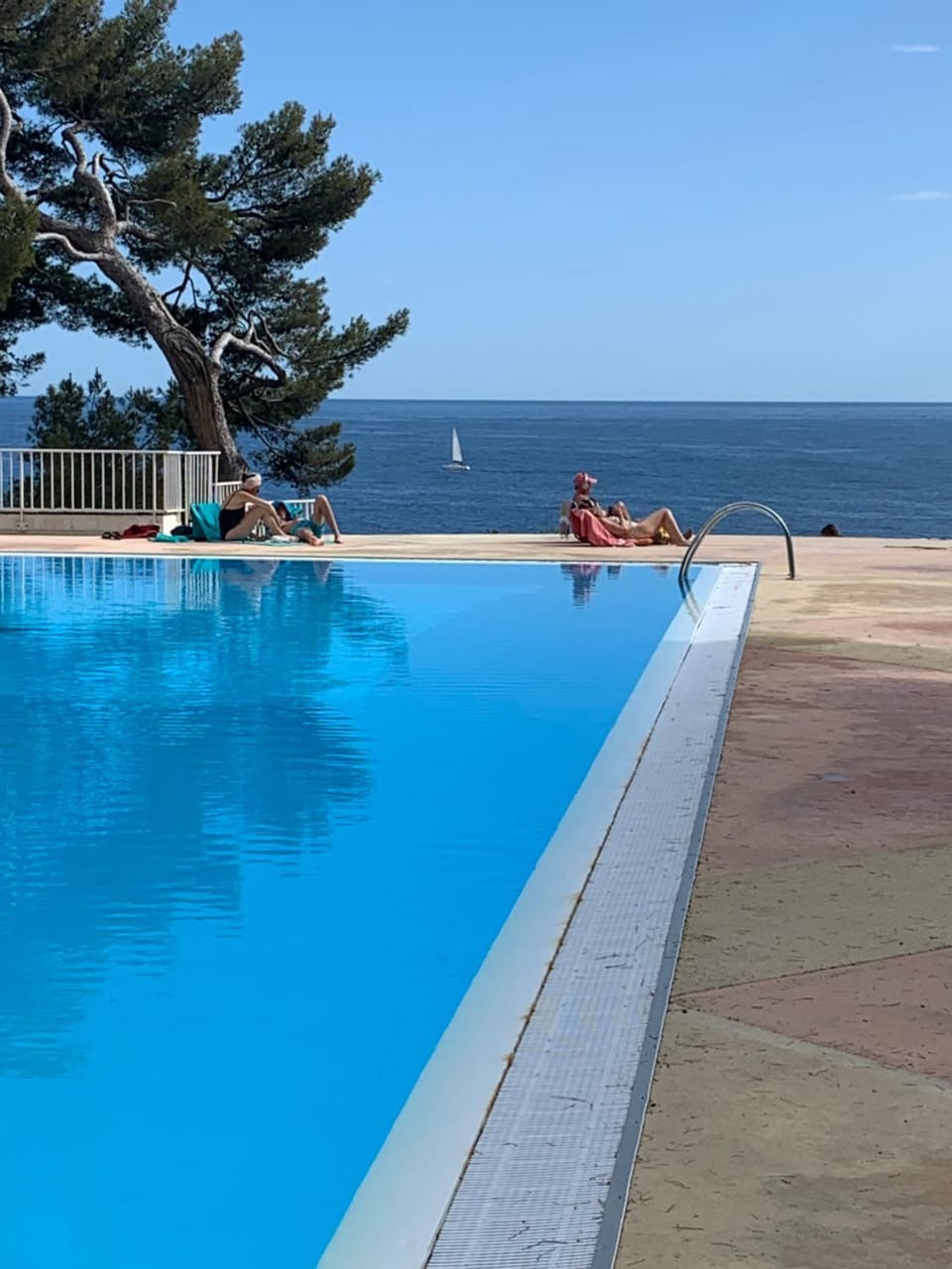 Natural landscape, Sea view, Swimming pool