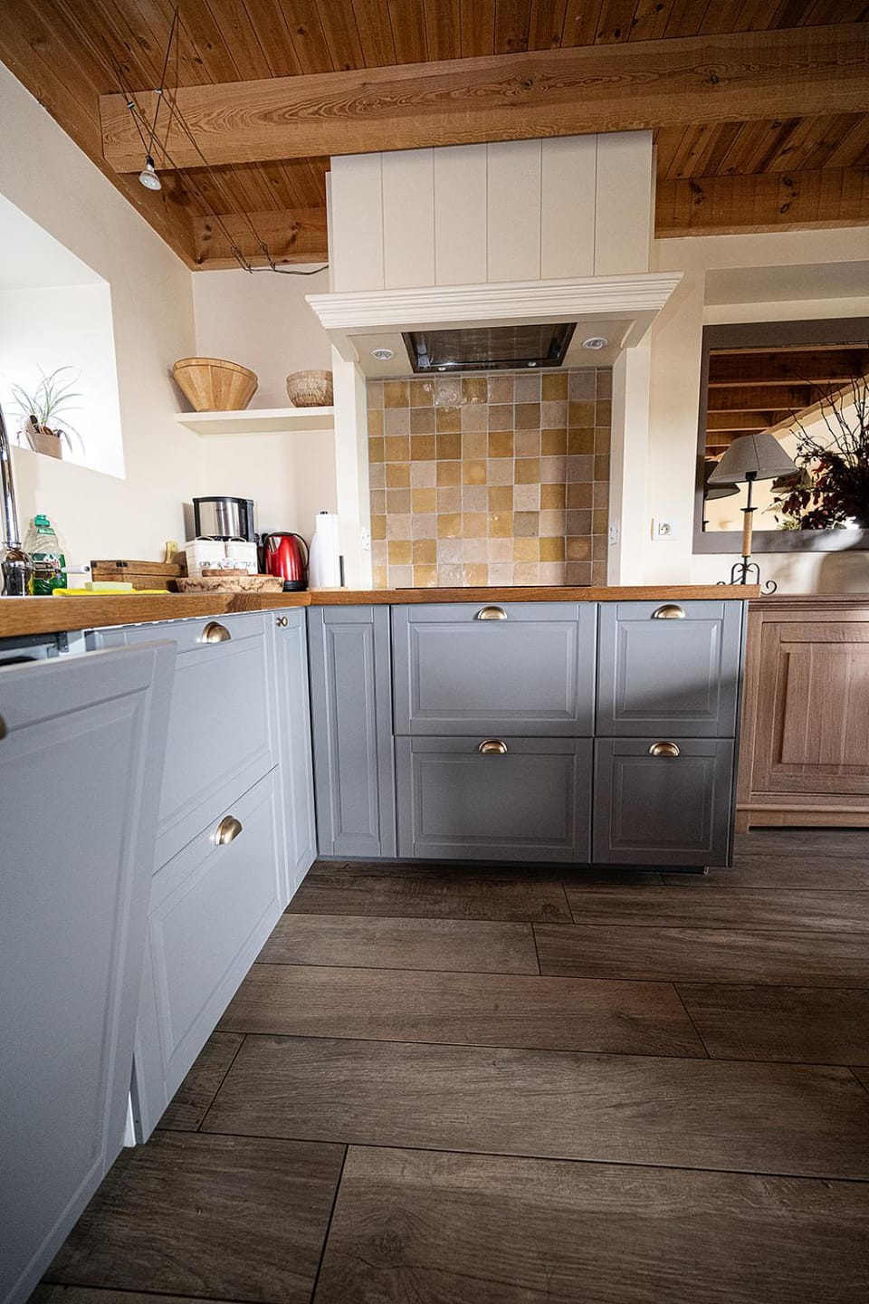 Property building, kitchen