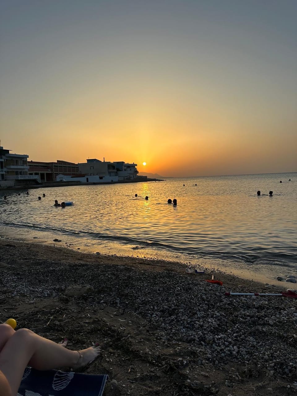 Natural landscape, Beach, Sea view, Sunset