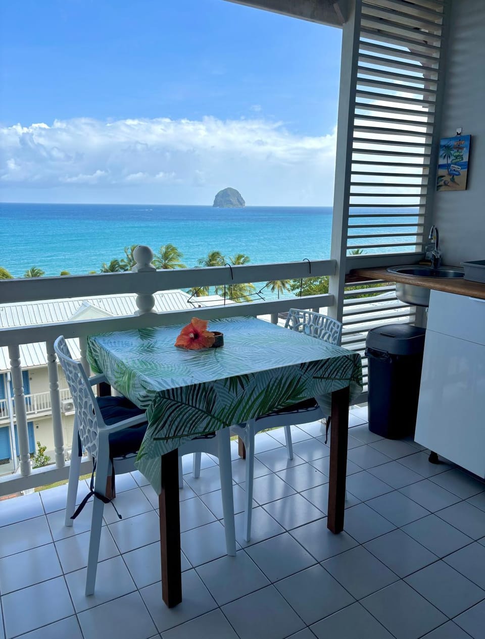 Suite Caraïbe vue mer Apartment in Le Diamant