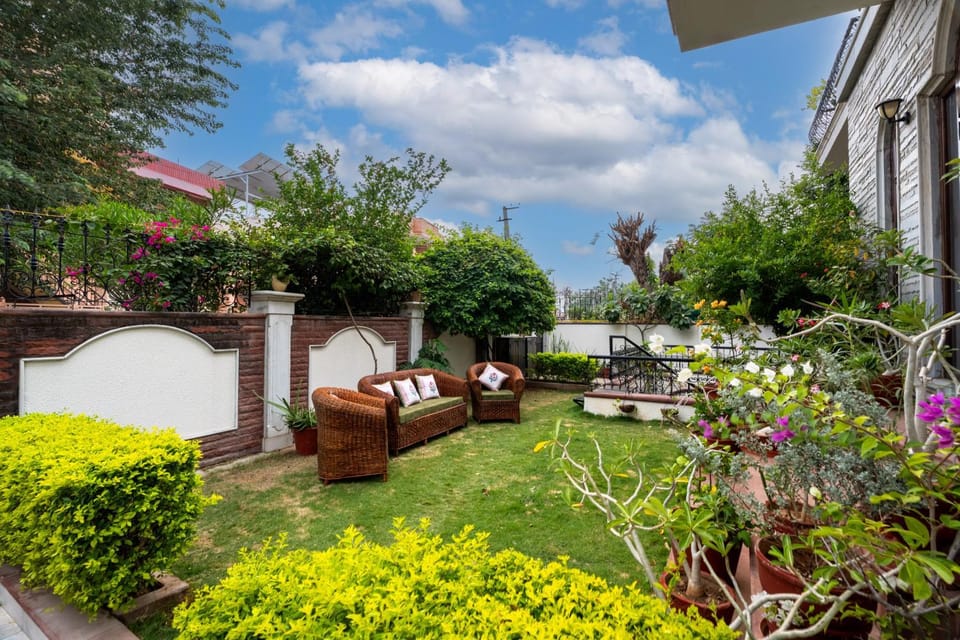 Spring, Day, Garden, Garden view