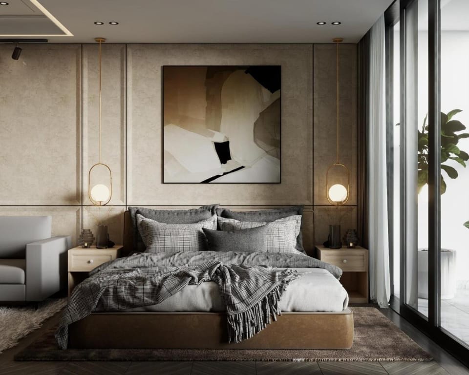 Bed, Bedroom